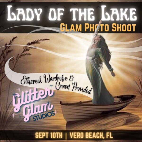Lady of the Lake Glam Photo Shoot